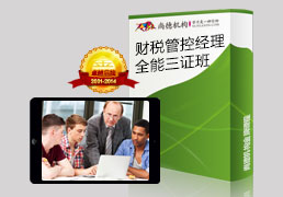 财税管控经理全能三证班